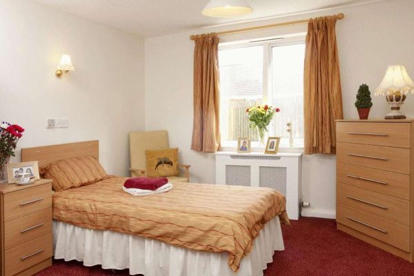 Tennent Street Care Home bedroom