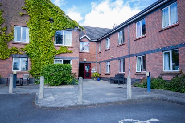 Arches Care Home entrance